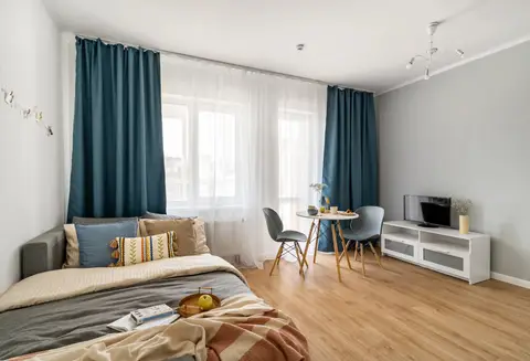 Квартира Студия в скандинавском стиле Hugge Flat — фото 1