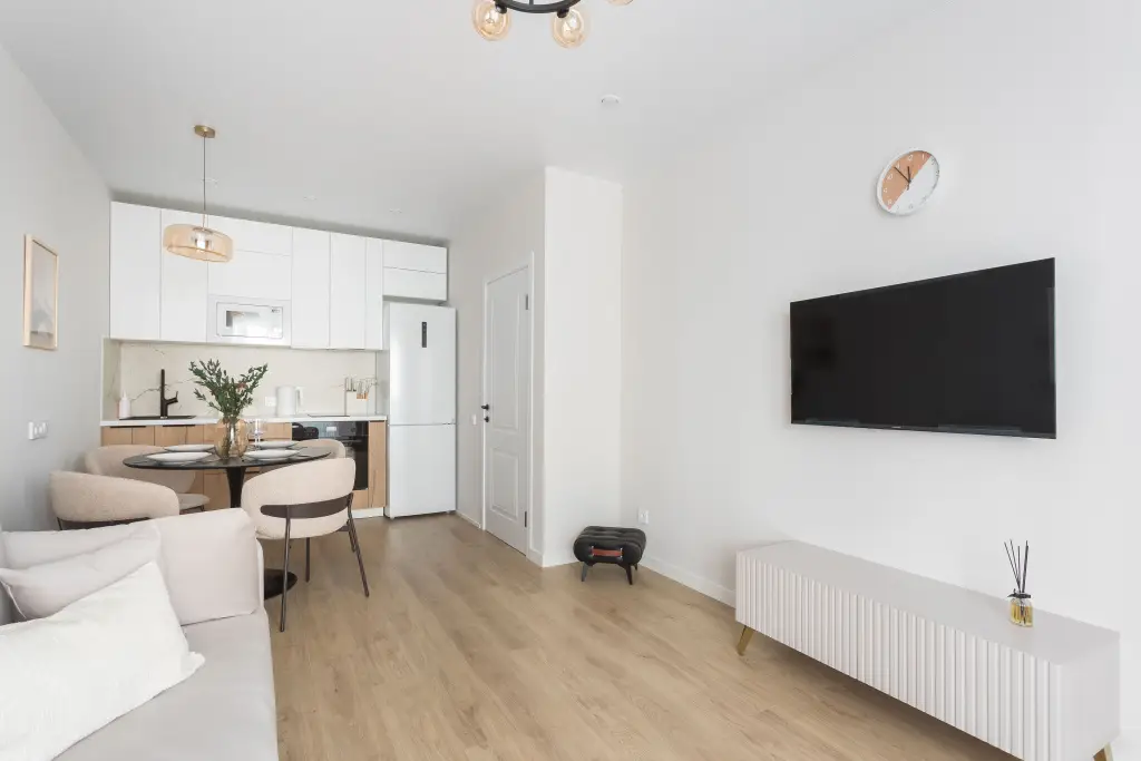 Петрозаводск: Апартаменты Hygge Karelia Евродвушка у Набережной Marble Luxe