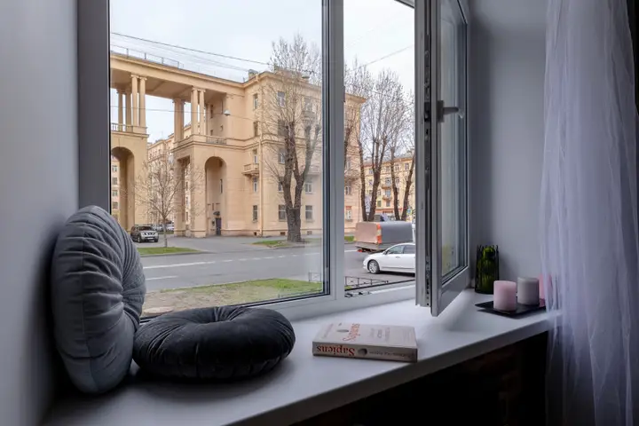 Санкт-Петербург: Апартаменты Студия с кухней Оранж Лофт 4