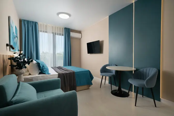 Сочи: Апартаменты Стандарт City Sea view 3 корпус 705