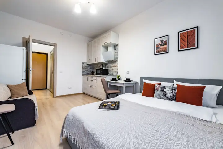Санкт-Петербург: Апартаменты ApartMe Полис Комендантский, Плесецкая 10
