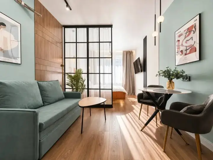 Уфа: Квартира Дизайнерская Студия в ЖК Новатор Liberty Sity Apartments