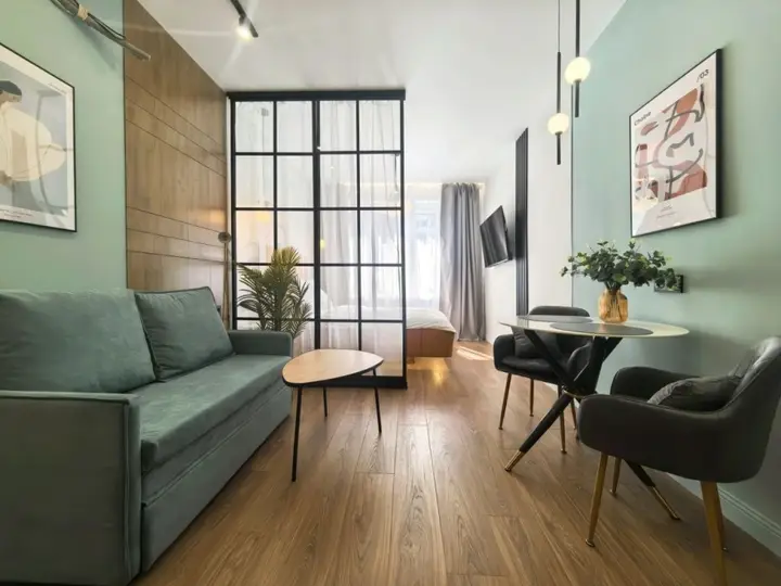Уфа: Квартира Дизайнерская Студия в ЖК Новатор Liberty Sity Apartments