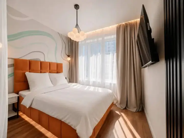 Уфа: Квартира Дизайнерская Студия в ЖК Новатор Liberty Sity Apartments