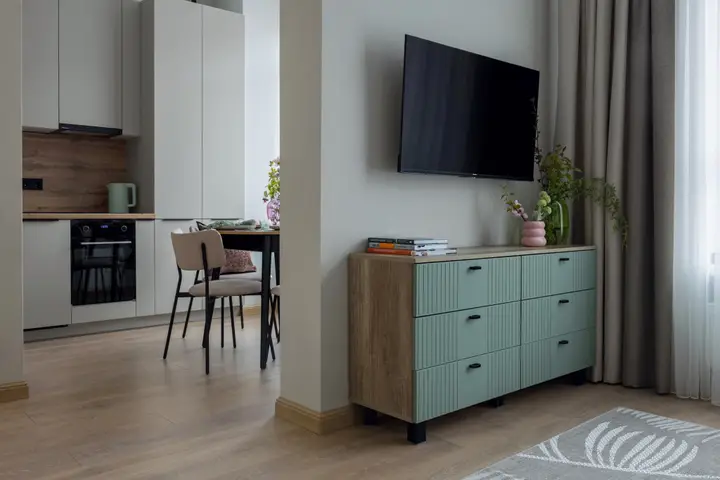 Кисловодск: Квартира Green Park Botanica уютная студия рядом с парком и озером в Кисловодске