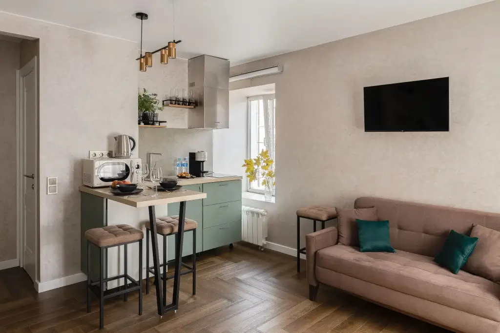 Москва: Апартаменты SMART LOFTS | Emerald | На 4 гостей | 5 мин от метро Бауманская | Исторический дом