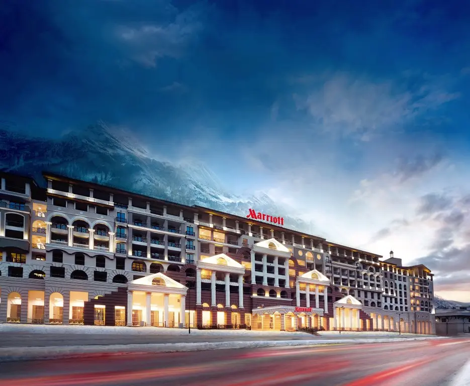 Эсто-Садок: Отель Marriott Krasnaya Polyana