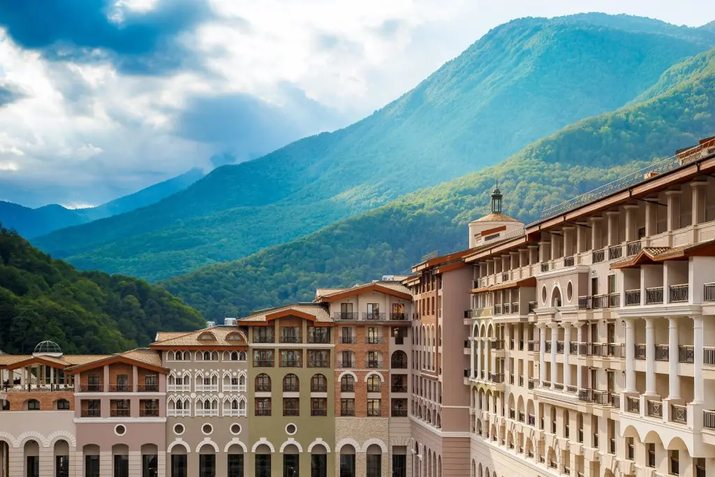 Эсто-Садок: Отель Marriott Krasnaya Polyana