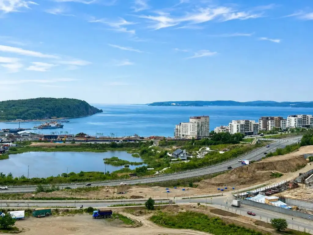 Владивосток: Квартира Студия для 4х с видом на море на Патрокле