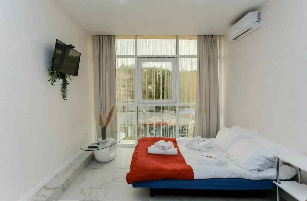 Красная Поляна: Апартаменты Студия 27 м²