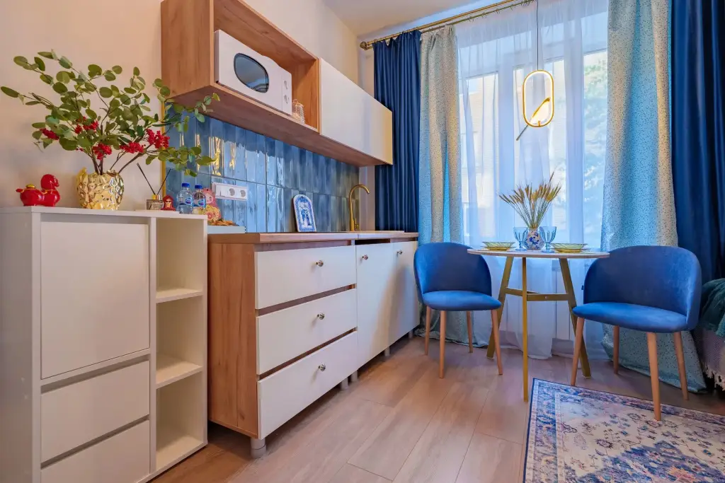 Переславль-Залесский: Квартира Студия 20м² в центре города в русском стиле