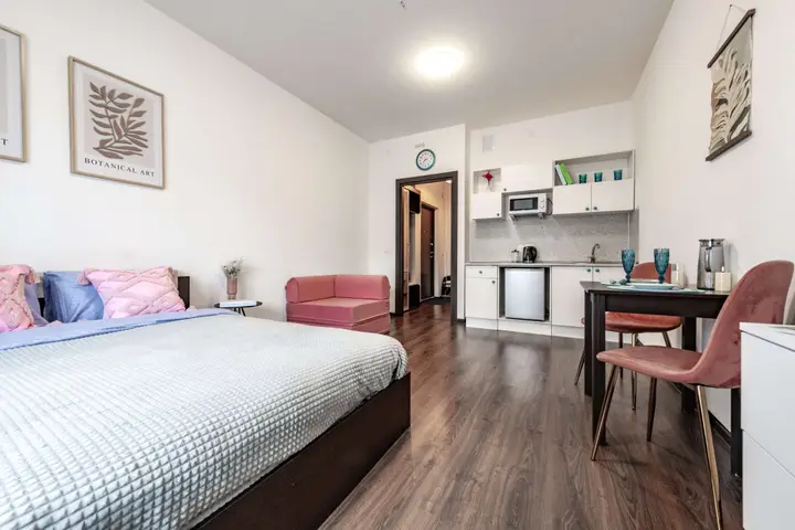 Санкт-Петербург: Квартира ApartMe Железнодорожный проспект, 3-местная студия