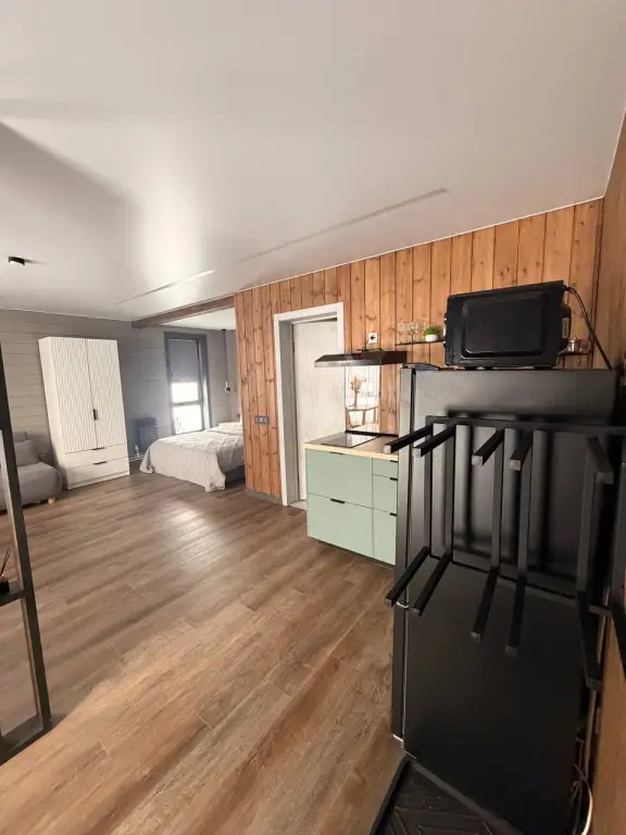Шерегеш: Апартаменты Студия с видом на гору. Россия, улица Тихая 1/2