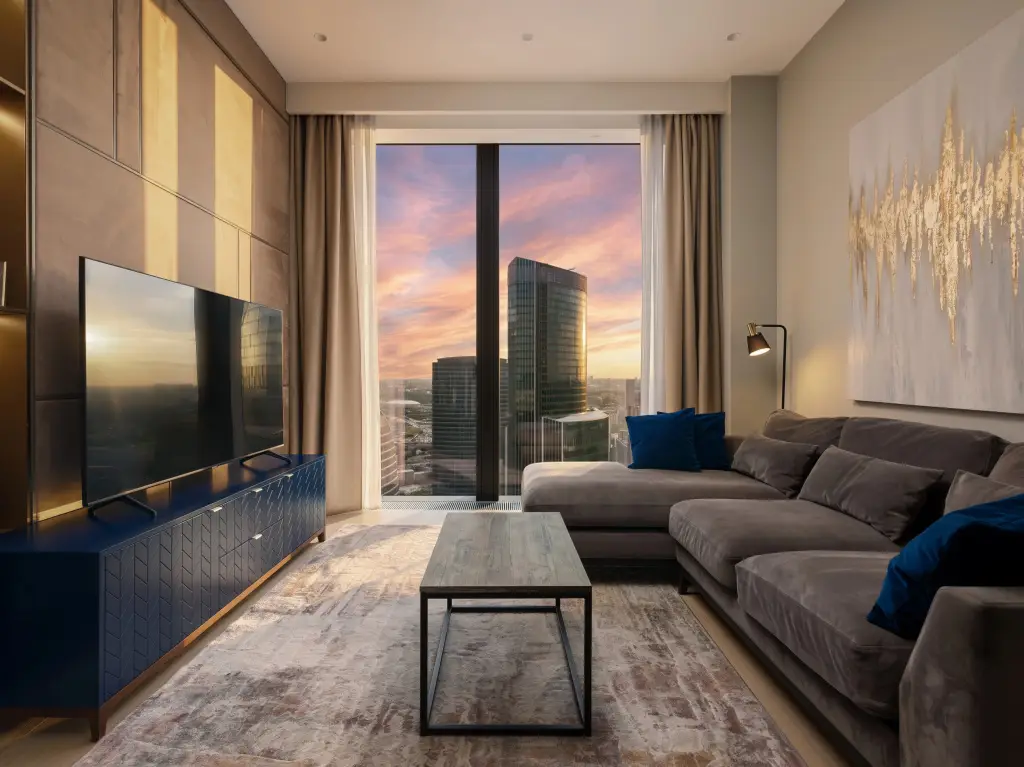 Москва: Апартаменты Neva Panorama City 60 этаж