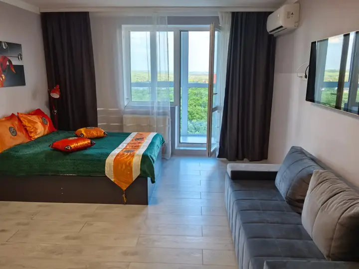 Самара: Квартира Видовая студия с красивым видом на лес