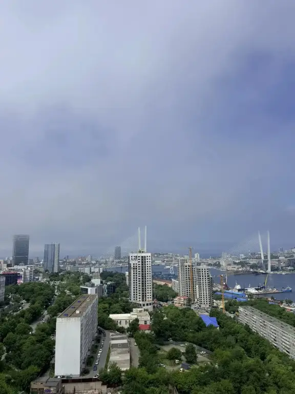 Владивосток: Квартира Студия с красивым видом на Золотой Рог