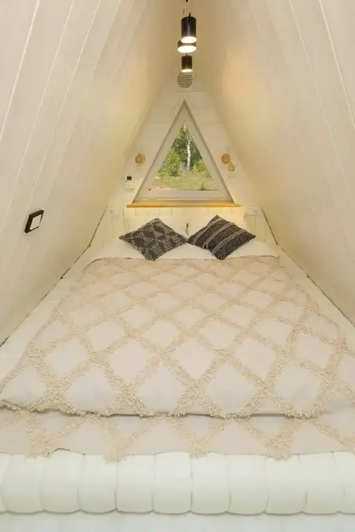 Октябрьский: Шале A-frame (white) 50 м2