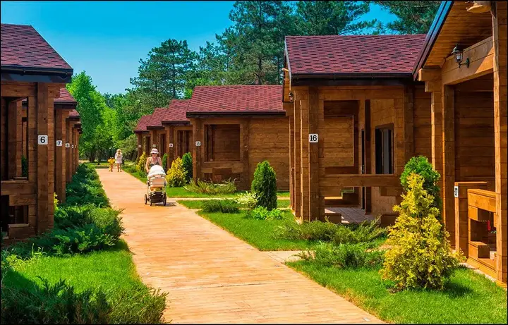 Анапа: Отель Пансионат Солнечный