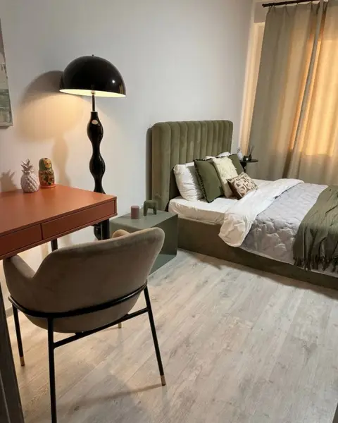 Квартира студия 35 м² 2 кровати — фото 1