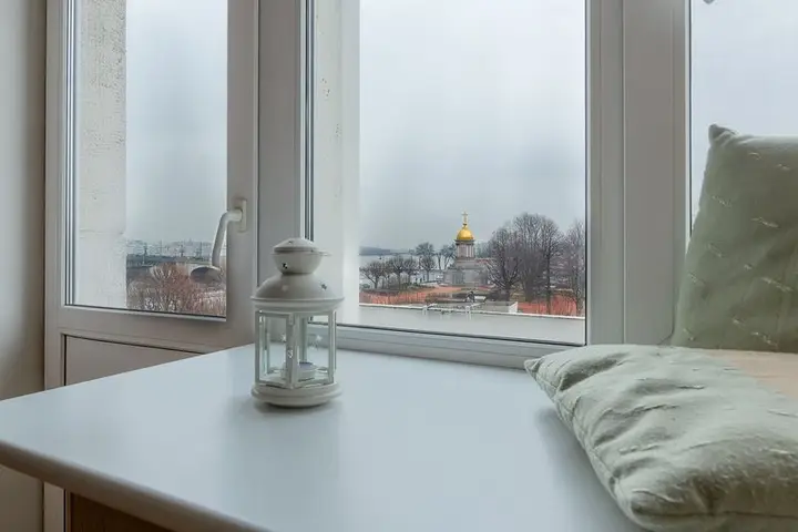 Санкт-Петербург: Квартира Вид на Петропавловскую Крепость и Троицкий Мост