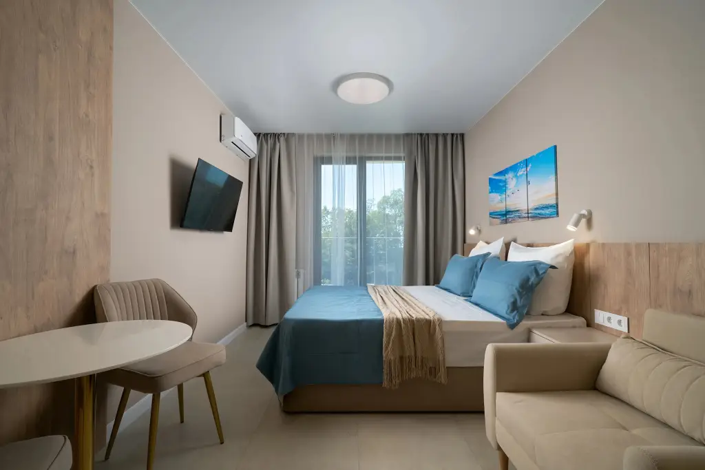 Сочи: Апартаменты Standard City sea view 3 корпус 508