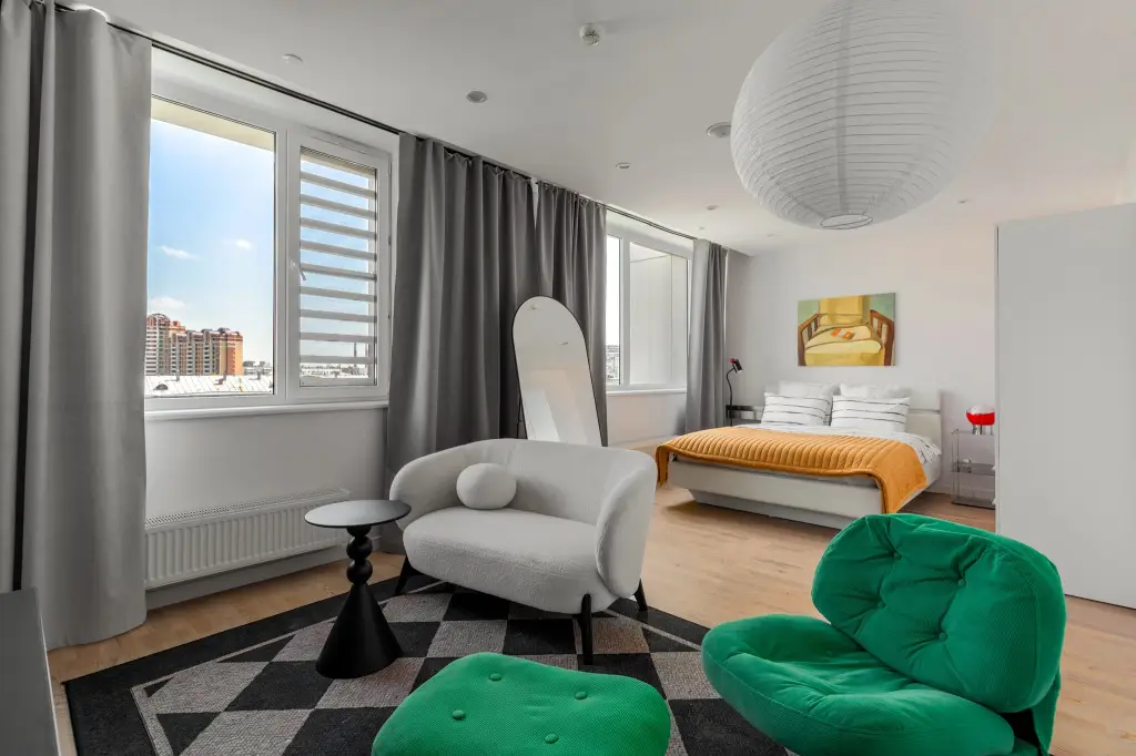 Апартаменты Baro трёхкомнатные в отеле Hilton в центре Москвы на Таганке — фото 1