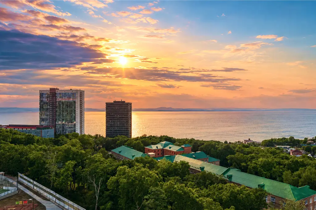 Владивосток: Квартира Современная и уютная в ЖК Чайка во Владивостоке