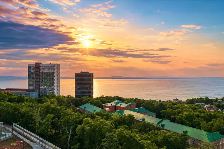 Владивосток: Квартира Современная и уютная в ЖК Чайка во Владивостоке