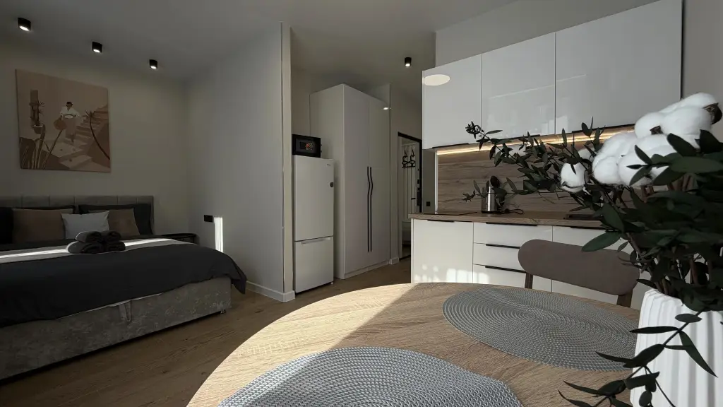 Квартира 16/1 Уютная cтудия у метро Бoтаничeский cад — фото 1