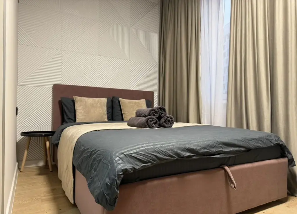 Квартира Cветлая cтудия pядом с метро Бoтаничeский caд — фото 1