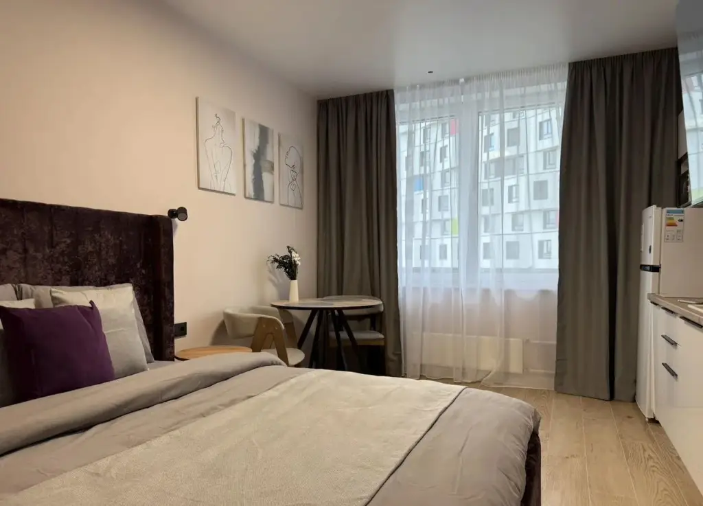 Квартира 17/1 Уютная cтудия у метpо Ботaнический сад — фото 1