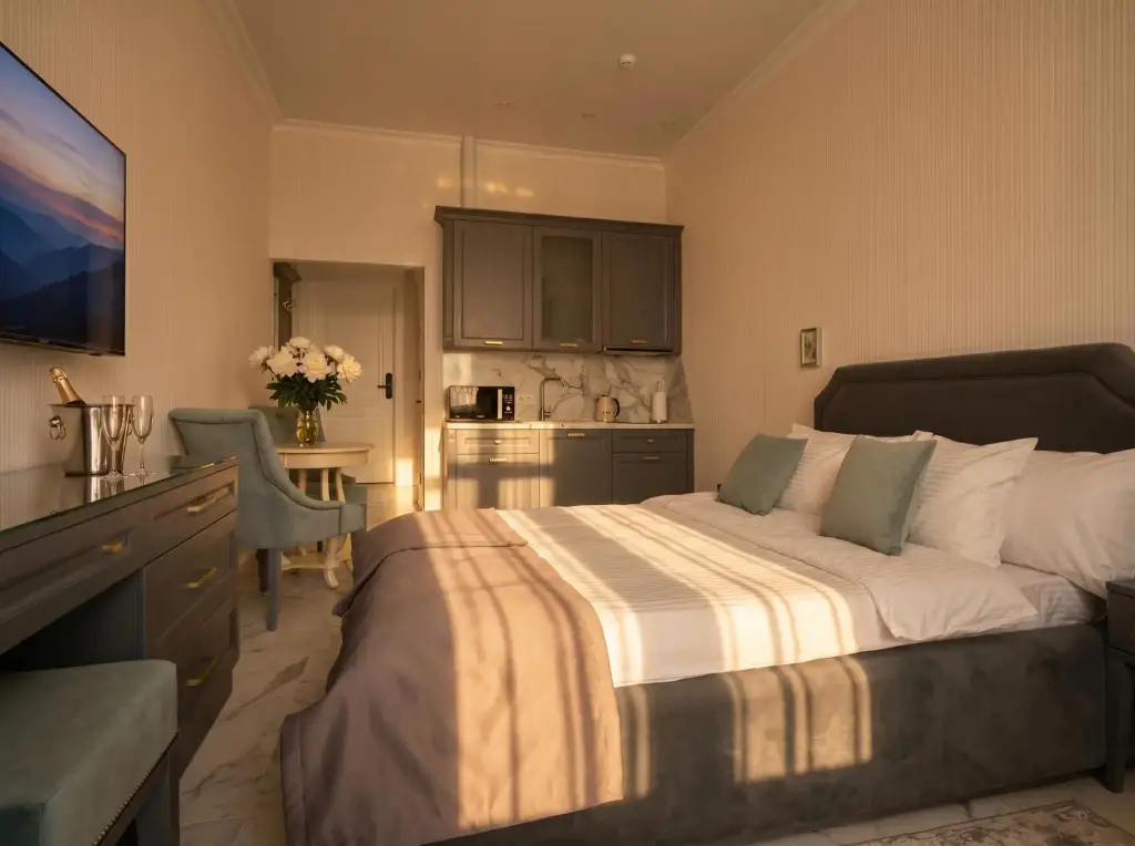 Геленджик: Wolf Apartments (Вольф Апартментс) на улице Мира