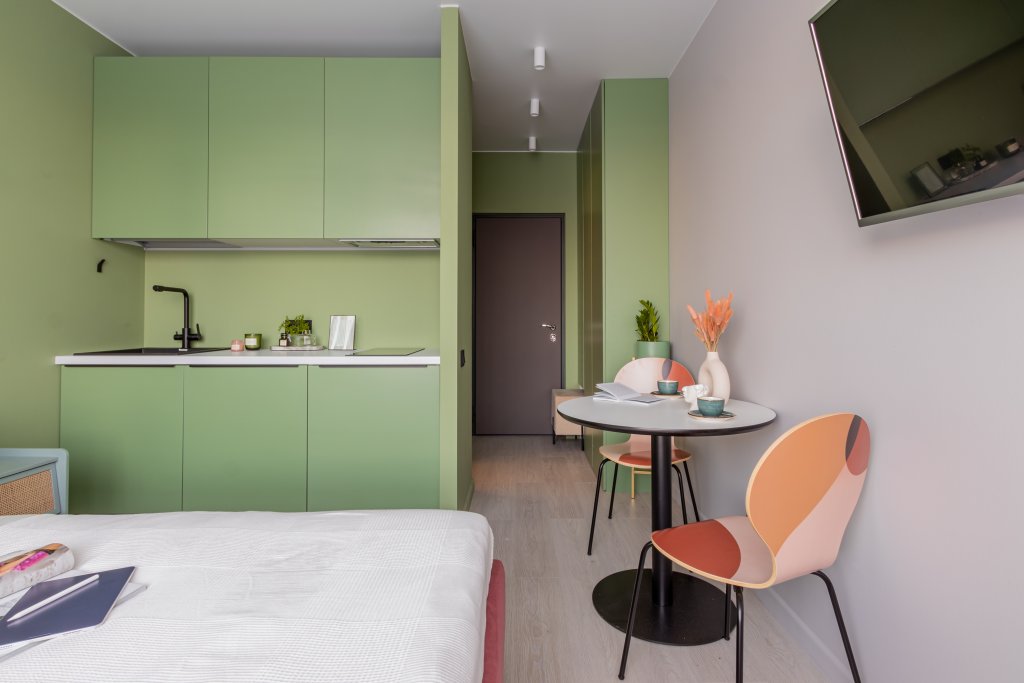 Санкт-Петербург: Квартира Green Studio on Ligovsky