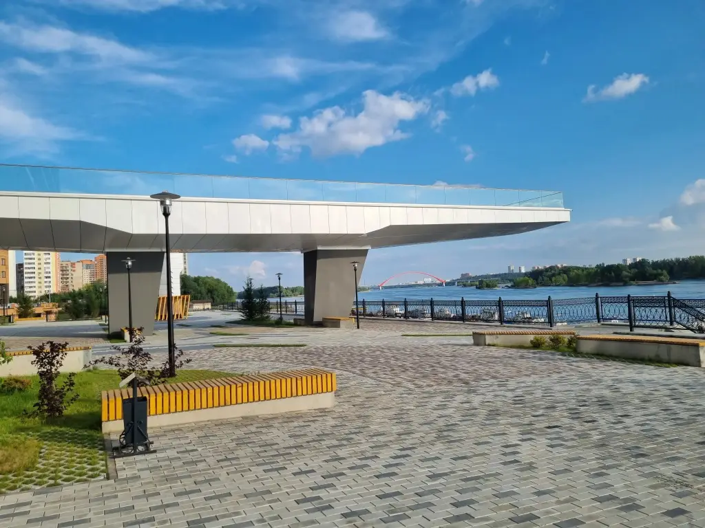 Новосибирск: Апартаменты Евродвушка на Михайловской набережной с видом на реку