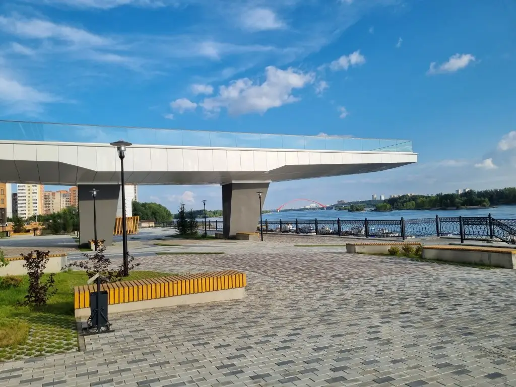 Новосибирск: Апартаменты Евродвушка на Михайловской набережной с видом на реку