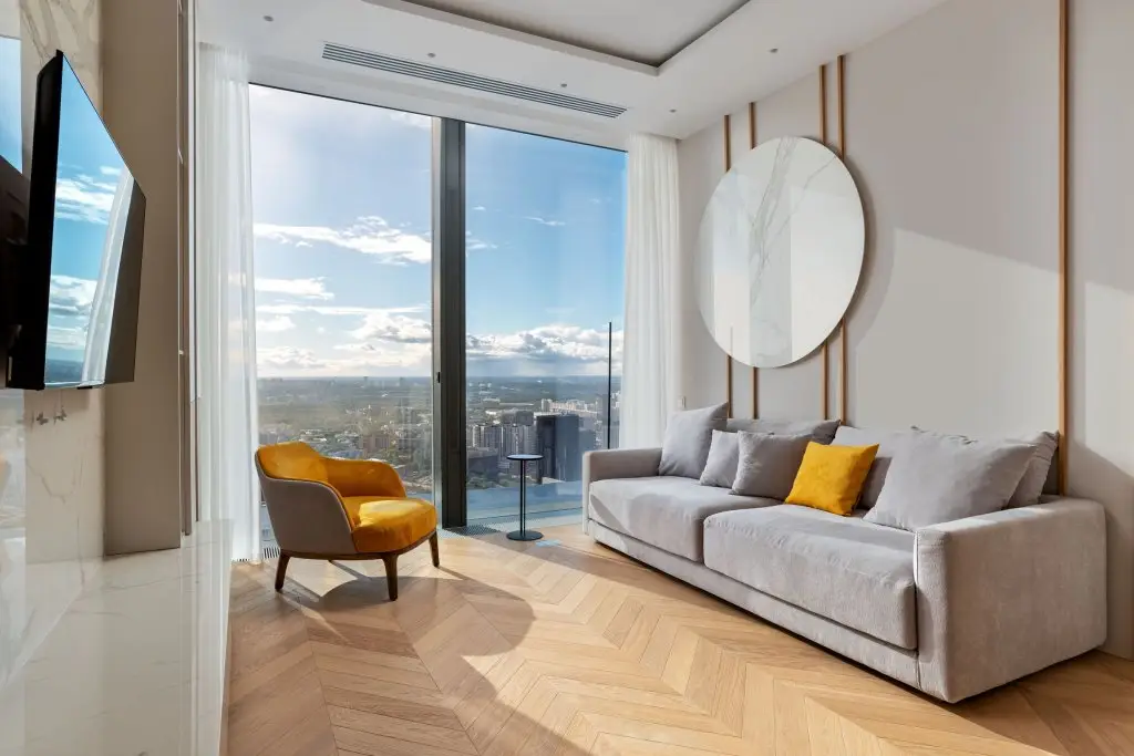 Апартаменты Москва Сити 49 Этаж Sky Lounge SkyRent24 — фото 1