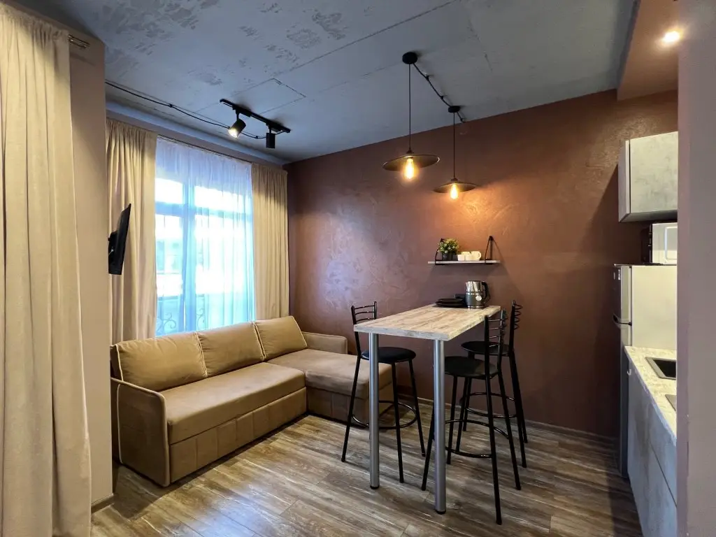 Сочи: Апартаменты Loft Studio в ЖК Царицыно