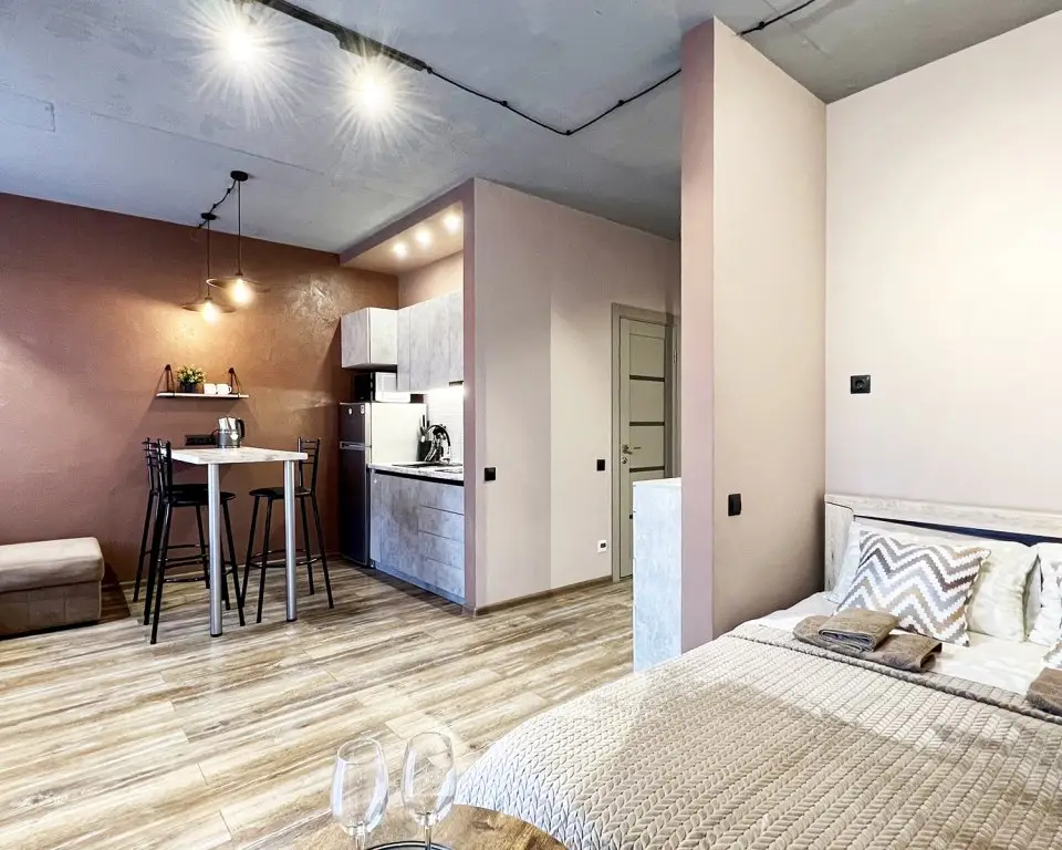 Сочи: Апартаменты Loft Studio в ЖК Царицыно