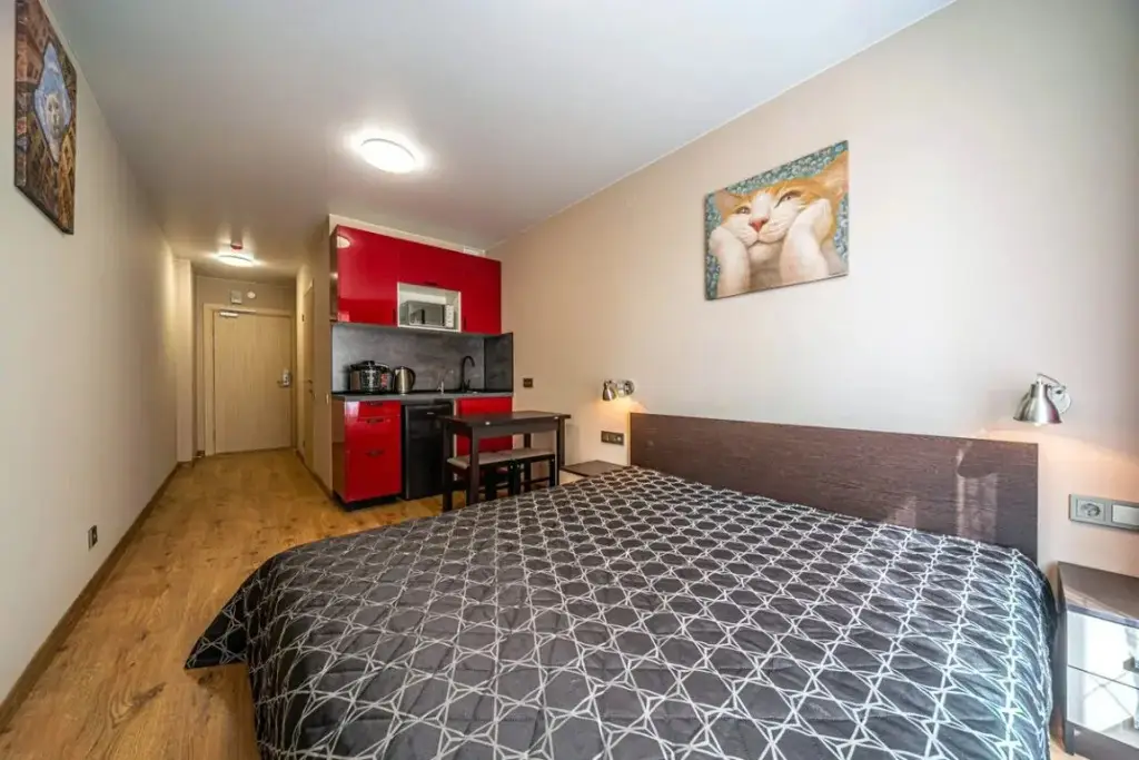 Санкт-Петербург: U m. Kirovskii Zavod DreamAvenir with remote check-in Apartments