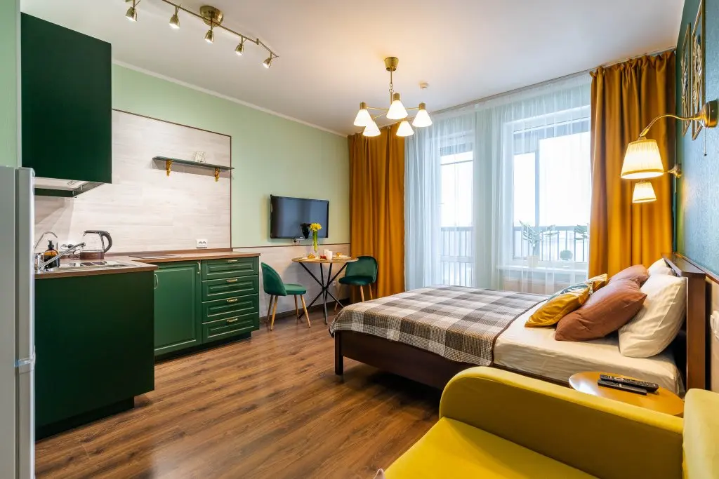 Санкт-Петербург: Апартаменты Green studio Emerald
