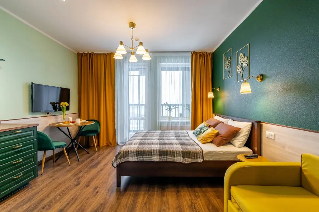 Санкт-Петербург: Апартаменты Green studio Emerald