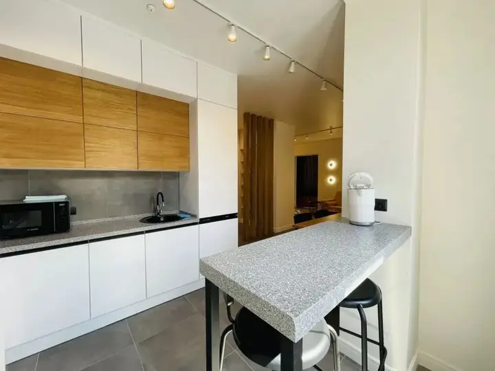 Светлогорск: Апартаменты Apartburo Студио в бельэтаже у моря