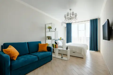Квартира Green FOX с современным ремонтом в ЖК Лотос Парк — фото 1