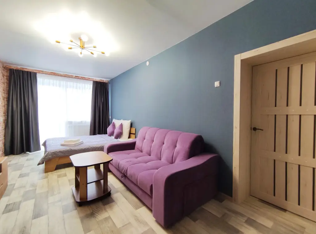 Тюмень: Апартаменты 2-комнатные LOFT STYLE от АКВАРЕЛЬ.FLAT у Драмтеатра