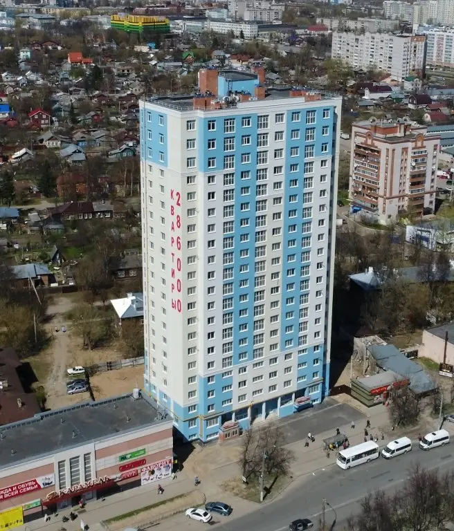 Иваново: Большая однокомнатная квартира сети "PanApartments" на центральной улице города