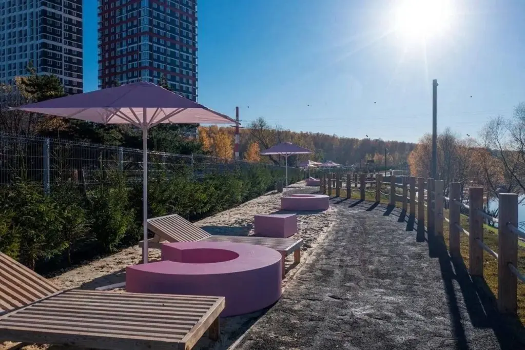 Москва: Malina Apartment Студия с балконом у Липовой рощи