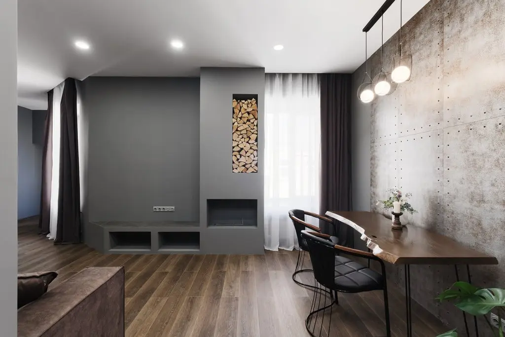 Санкт-Петербург: Moderna Centre Дизайнерская квартира с камином