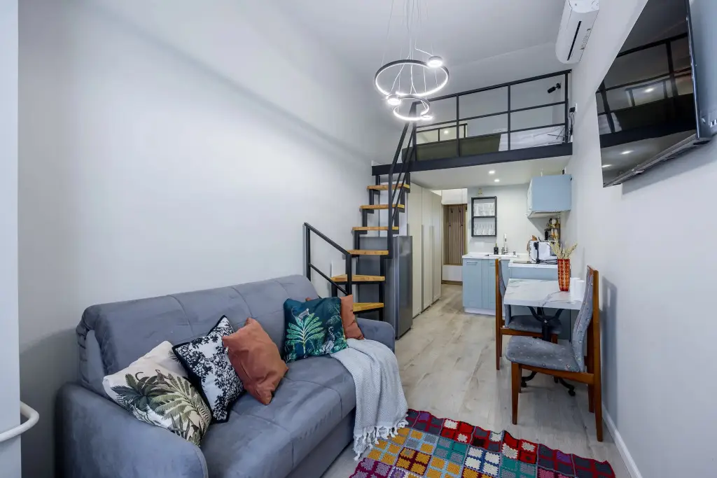 Москва: Апартаменты студия, 18 м², 2 кровати