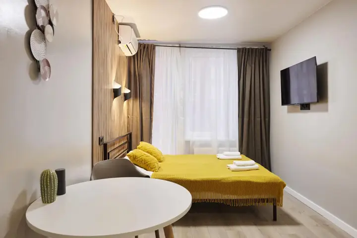 Москва: MOKO Apartments на улице Новоостаповская 20