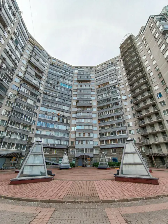 Квартира студия на улице Одоевского 28 — фото 1